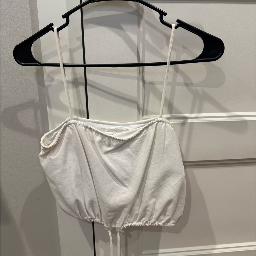 Chic White Camisole Top